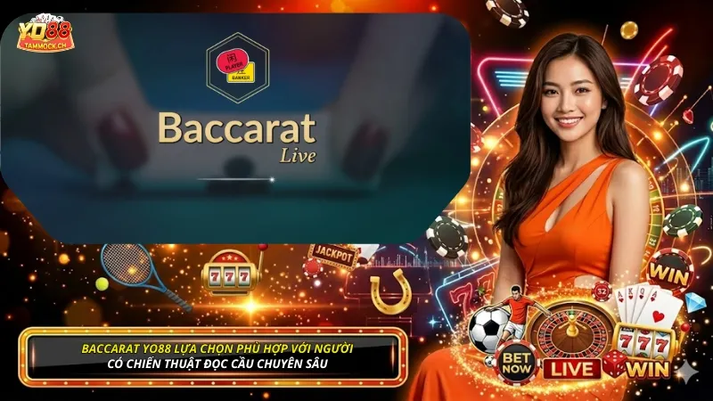 Baccarat YO88 lựa chọn phù hợp với người chơi có chiến thuật đọc cầu chuyên sâu